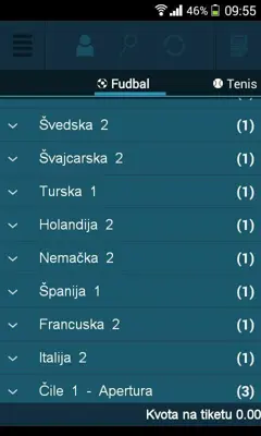 MozzartBET android App screenshot 0